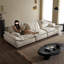 Canapé modulaire en polyester blanc crème-955745666-955745667