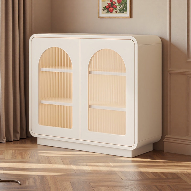 Cream style storage sideboard cabinet