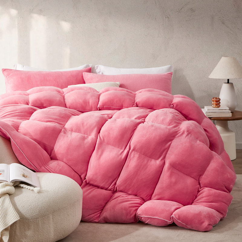 Boi He Thick - Coma Inducer® Comforter Set - Pink Lemonade, King Comforter + 2 King Shams