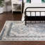 Tapis oriental gris / bleu Fleeton-970599828