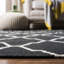 Tapis géométrique en laine tissé à la main Rodgers-1747979624