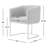 Echo 18.5'' H Upholstered Arm Chair-560363343