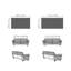 Box Cushion and T-Cushion Sofa Slipcover