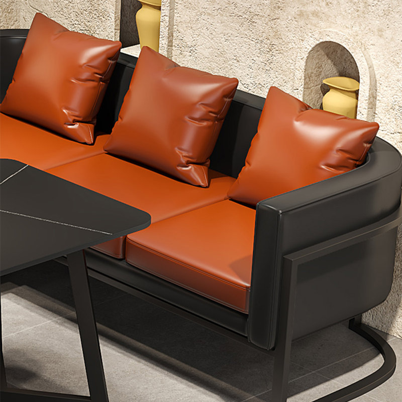Milt 70.9'' Faux Leather Sofa