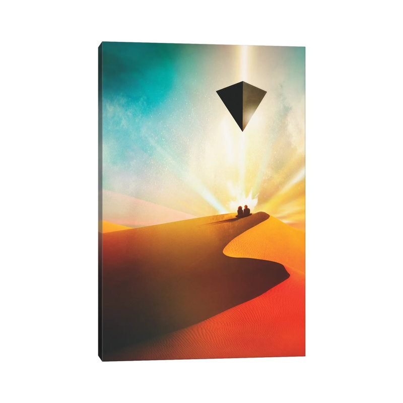 Dune 1 Piece Wrapped Canvas Wall Art, 66.04 cm H x 45.72 cm W x 1.91 cm D