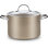 Casserole de cocotte classique avec couvercle en verre de 8 pintes Cooks Standard Classic, marmite antiadhésive anodisée dure, compatible avec l'induction, bronze