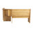Altizer 5-Person Solid Pine Wood Corner Breakfast Nook with Hidden Storage-1093324001