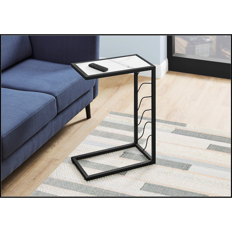 Rectangular Accent Table, White