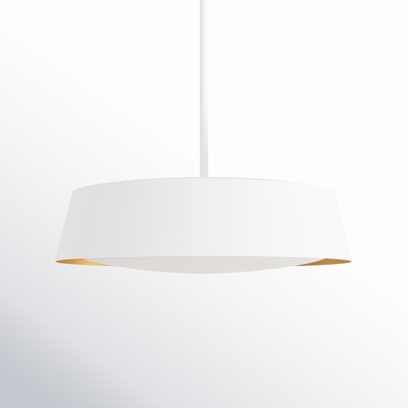 Asher 5 - Light Pendant, Matte White