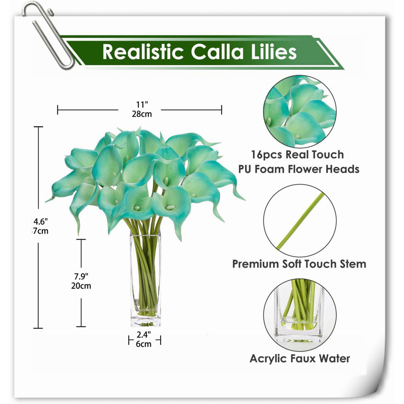 Lillies Arrangement, Lake Blue