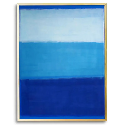 Blue Homage To Rothko by Drew Gaffney