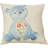 Floral Reversible Throw Pillow