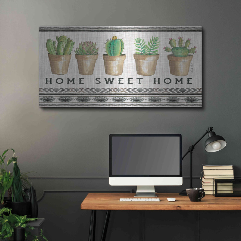 «Native Home Sweet Home» par Cindy Jacobs, H 24 po x l 48 po