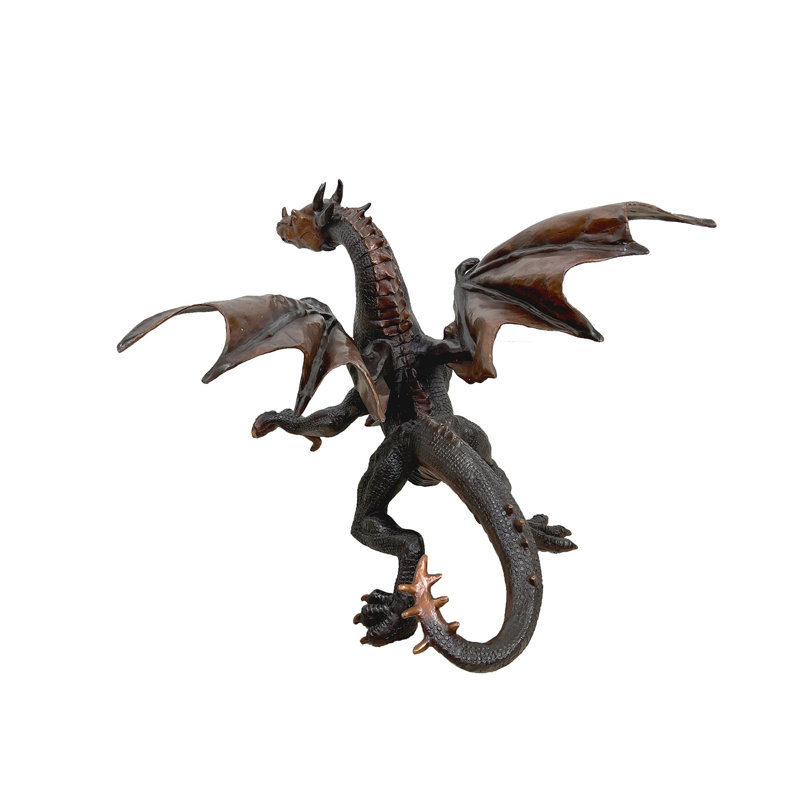 Bronze Walking Dragon Statue