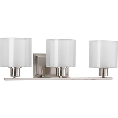 Éclairage pour meuble-lavabo 3 lumières Ernestina
