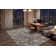 Tapis bleu acier Attell