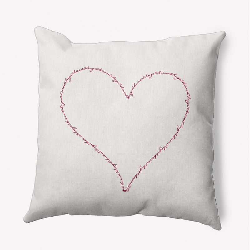 Outdoor Reversible Throw Pillow