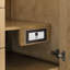Hudson 60" Double Vanity, Light Natural Oak W/FreePower Wireless Charger-33785842-40841956