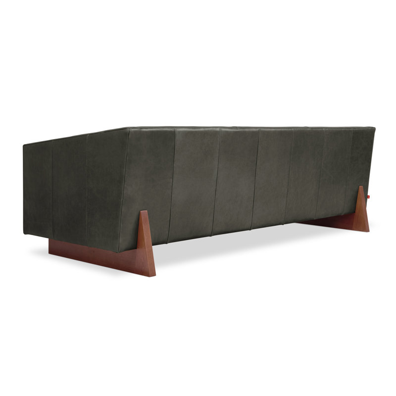 Wallace Sofa, Tucson Char Leather