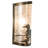 Jaiza Steel Flush Mounted Sconce