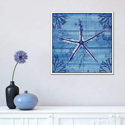 Indigo Starfish by Susan Jill - Print on Canvas