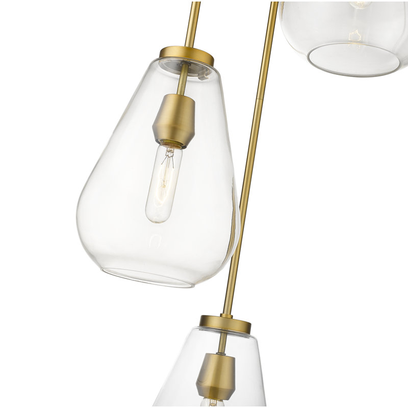 Apollonios 3 - Light Cluster Pendant, Olde Brass