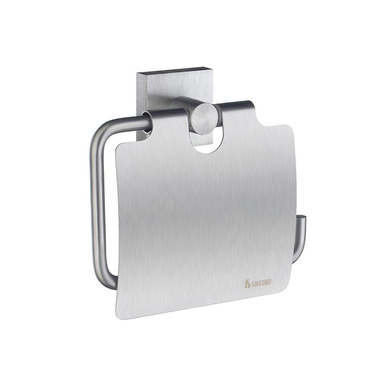 Wall Mounted Toilet Paper Holder, Brushed Chrome
