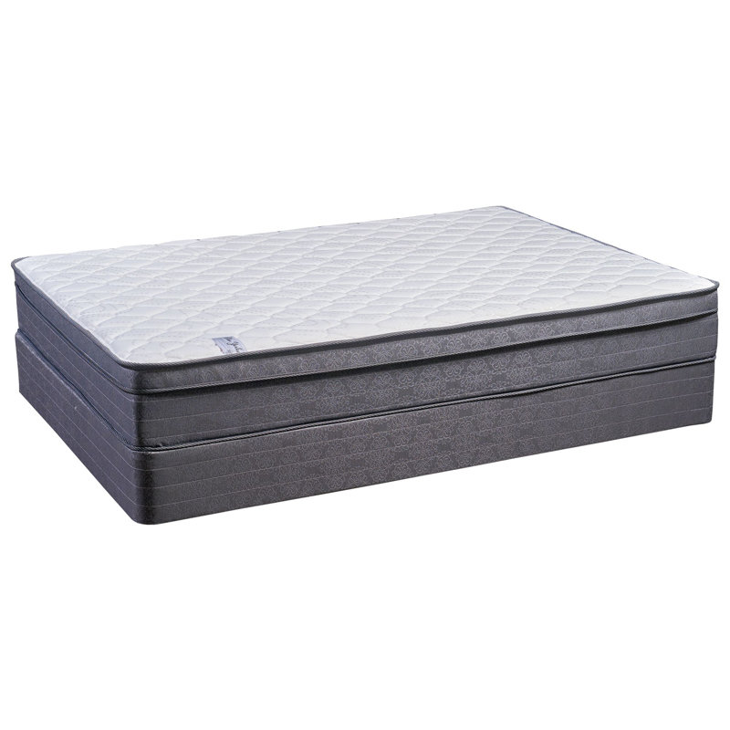 White Noise Camille 14'' Plush Hybrid Mattress and Box Spring, Twin