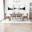 Markelian 4 - Person Solid Wood Top Trestle Base Dining Set