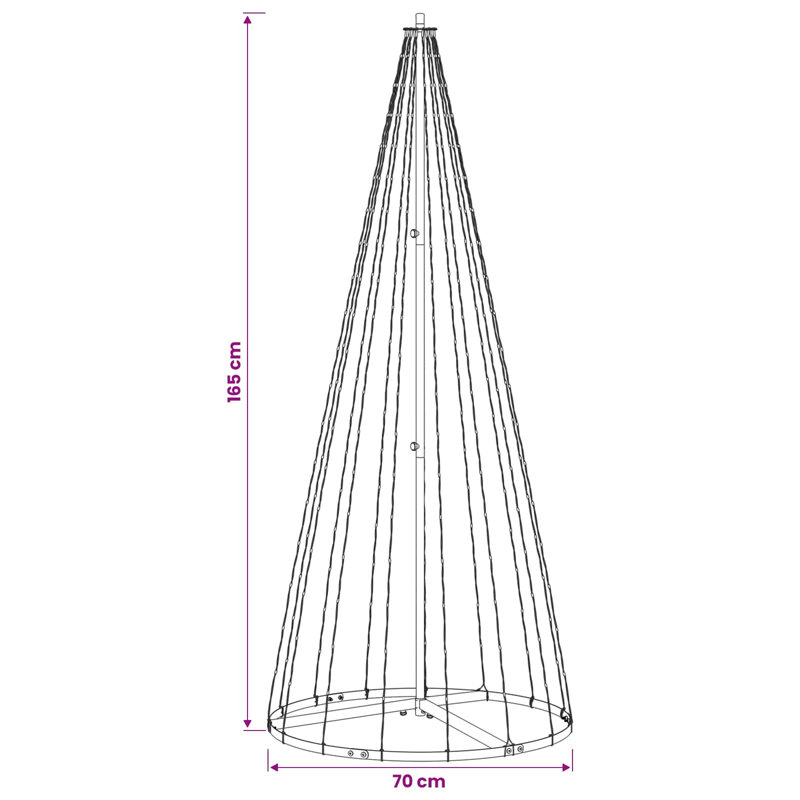Christmas Tree, 165 cm