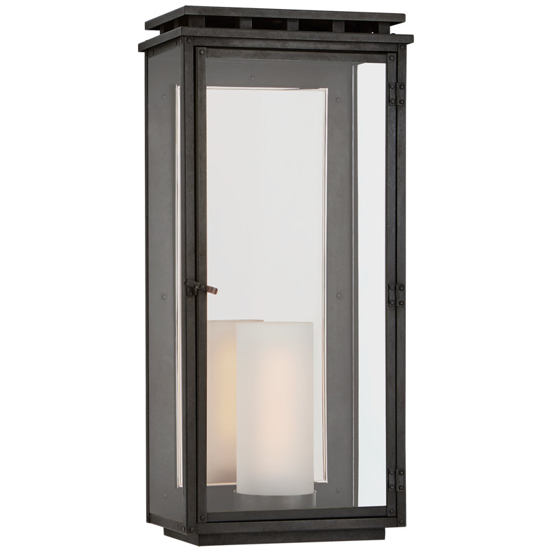 Chapman & Myers Cheshire 3/4 Wall Lantern, 23.75" H x 11" W x 6.5" D