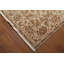 Tapis beige en laine noué à la main de conception unique 9 pi x 12 pi