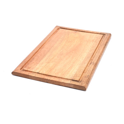Grooved Wooden Cutting Board
