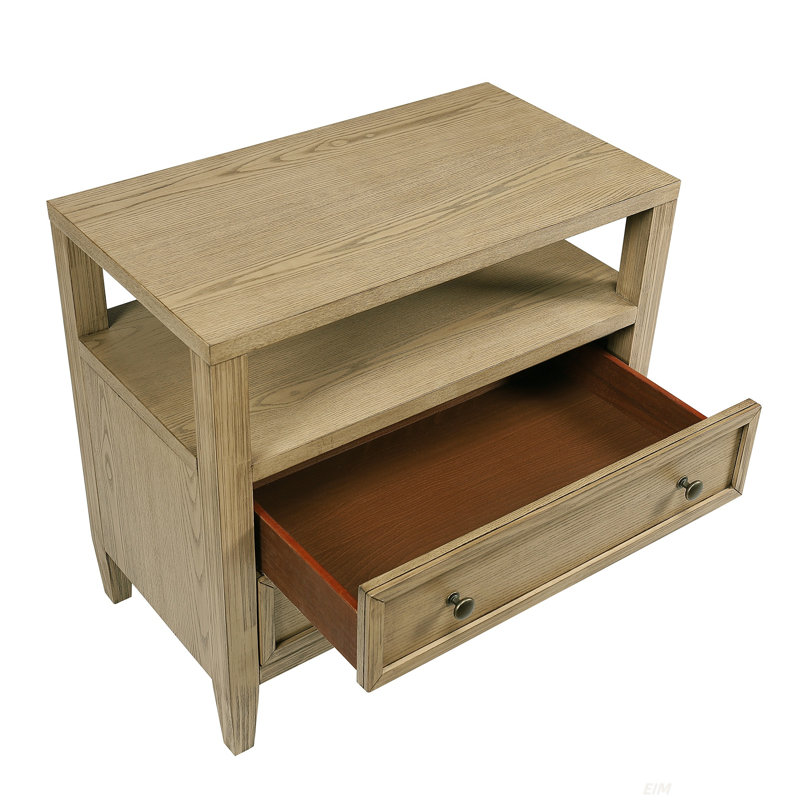 Table de chevet 2 tiroirs