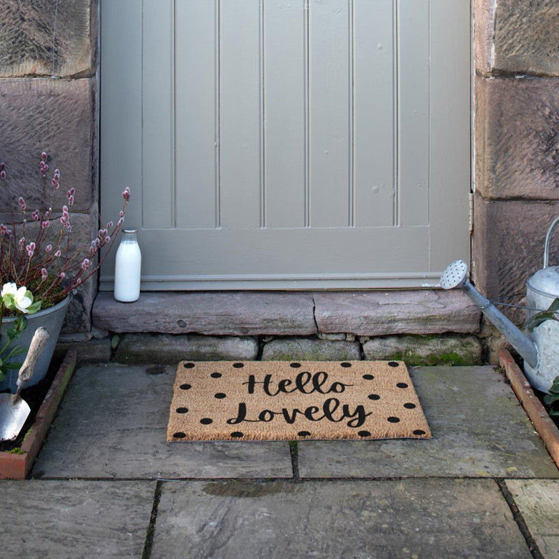 Oxendine Non-Slip Outdoor Doormat