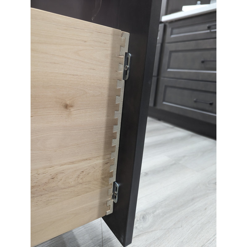 14-Inch Double Pull-Out Trash Bin Drawer for Kitchen Cabinets, 14"