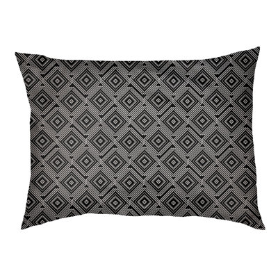 Coussin stylisé de labyrinthe carré Byrge
