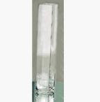 Kelsie Handmade Glass Table Vase, 24" H x 4" W x 4" D