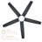 Airvana Collection Smart 5-Blade 52in Ceiling Fan 2700K-6000K CCT Selectable LED Light Kit with Remote Control in  Works With iOS or Android App-1461552975