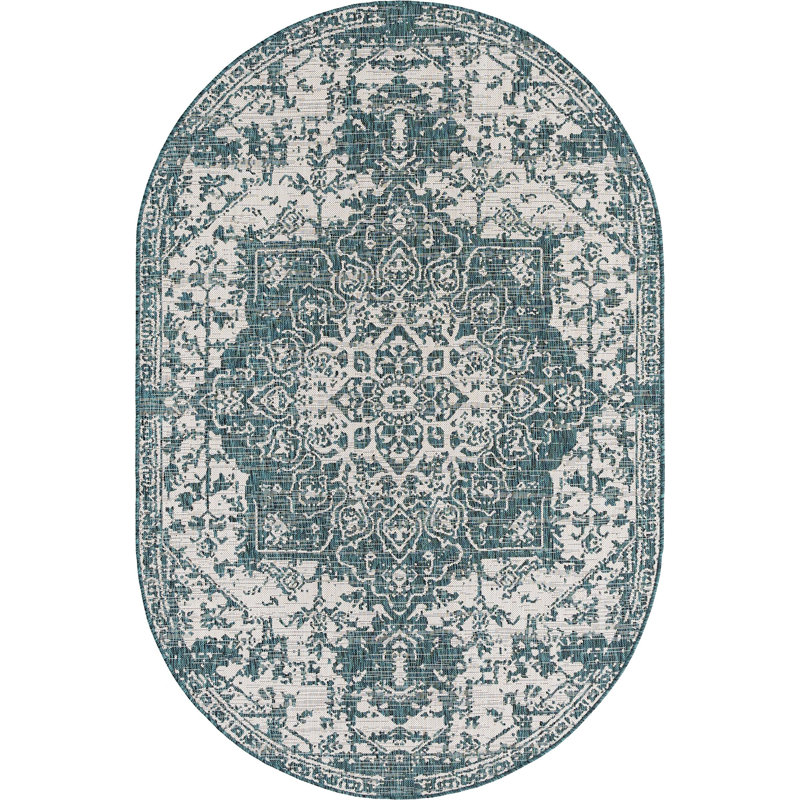 Tapis d'extérieur Destiny, Ovale 5 pi 3 po x 8 pi