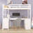 Ervene Loft Twin Size Bed With Drawers