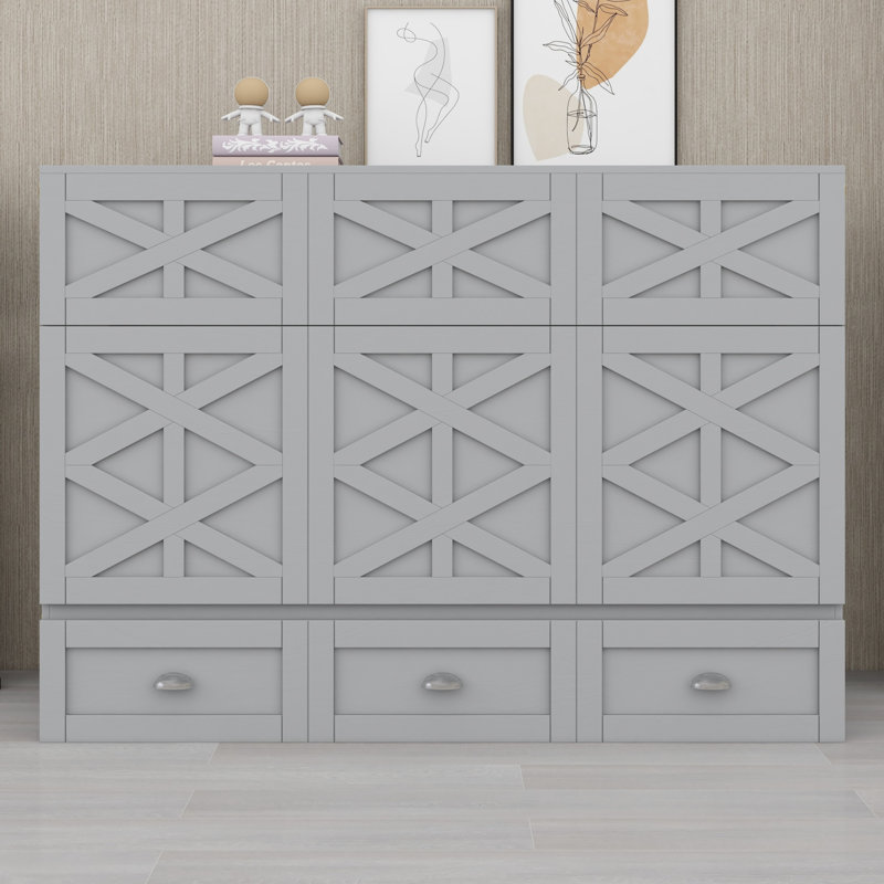 Murphy Bed With Large Drawers