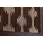 Tapis brun à motif géométrique kilim 5 x 7