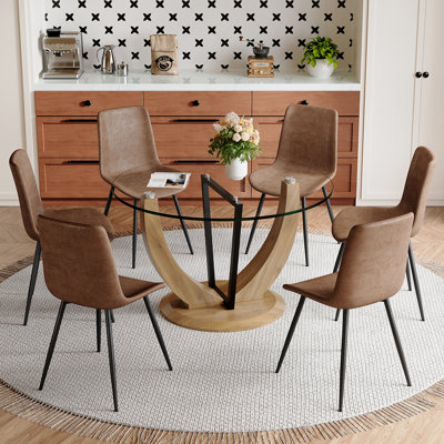 Round Dining Table Set