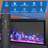 42" Landscape Electric Fireplace-1237627530