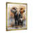 Gold Single Picture Framed
