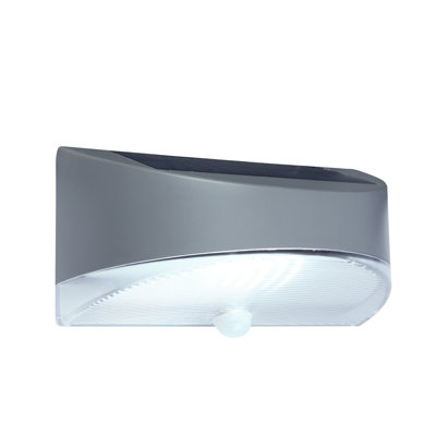 Milos Grey Integrated LED Outdoor Flush Mount