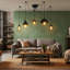 5 - Light Black Novelty Pendant-1714828302