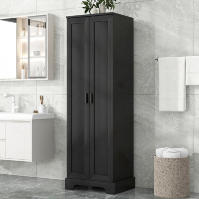Storage Cabinet with Two Doors for Bathroom