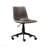 Antique Gray Faux Leather 360 Swivel Air Lift Office Chair-461101882